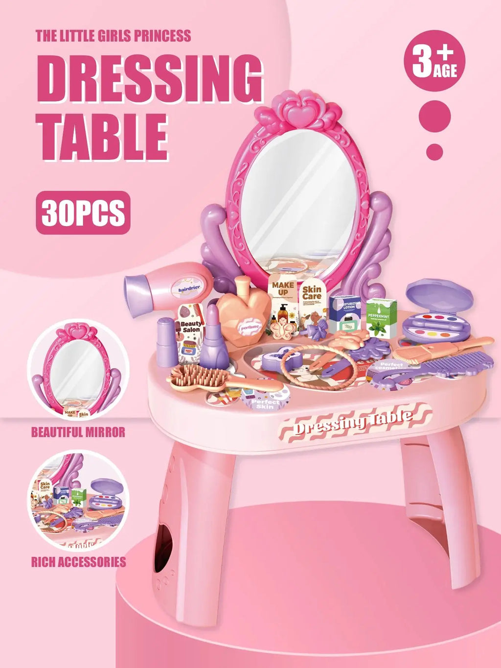 GlamPrincess™ Makeup Set