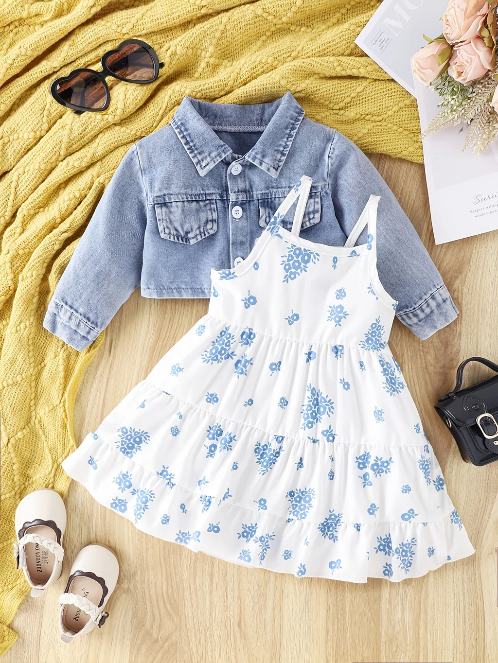 Denim Daydream trio Set