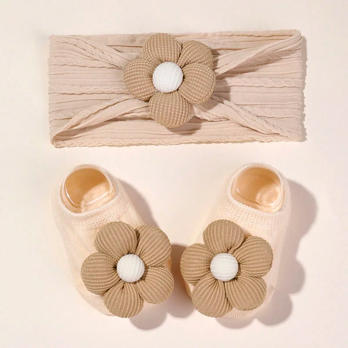 Baby Girls Headband Socks Set