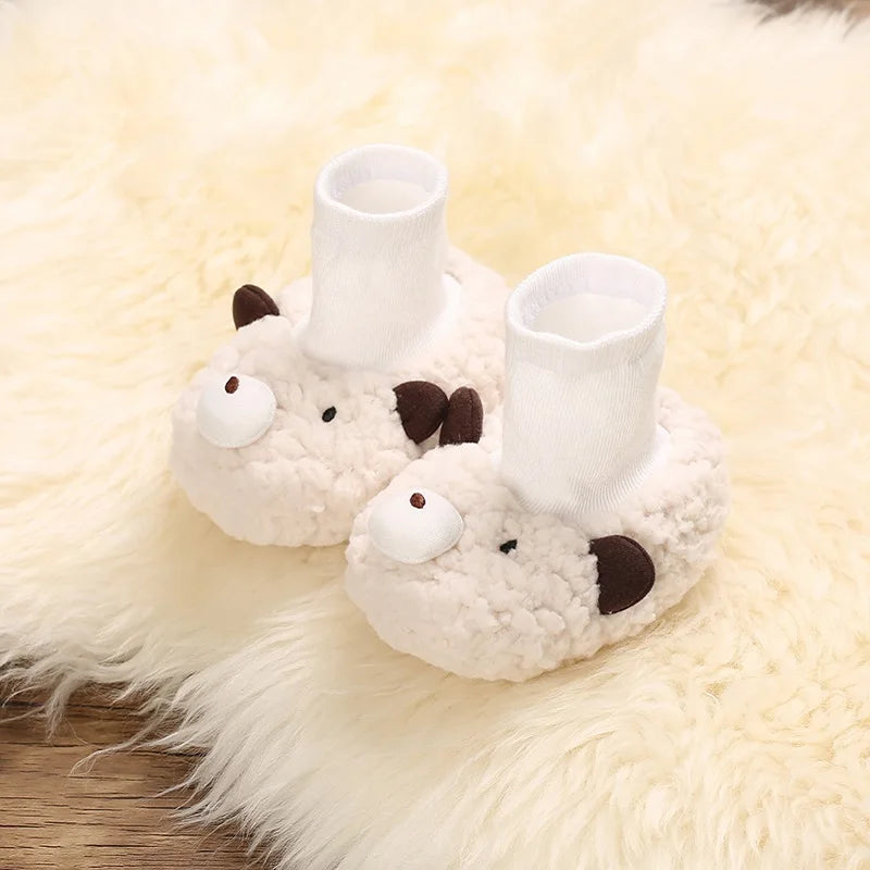 Winter New Cute Cartoon Baby Booties