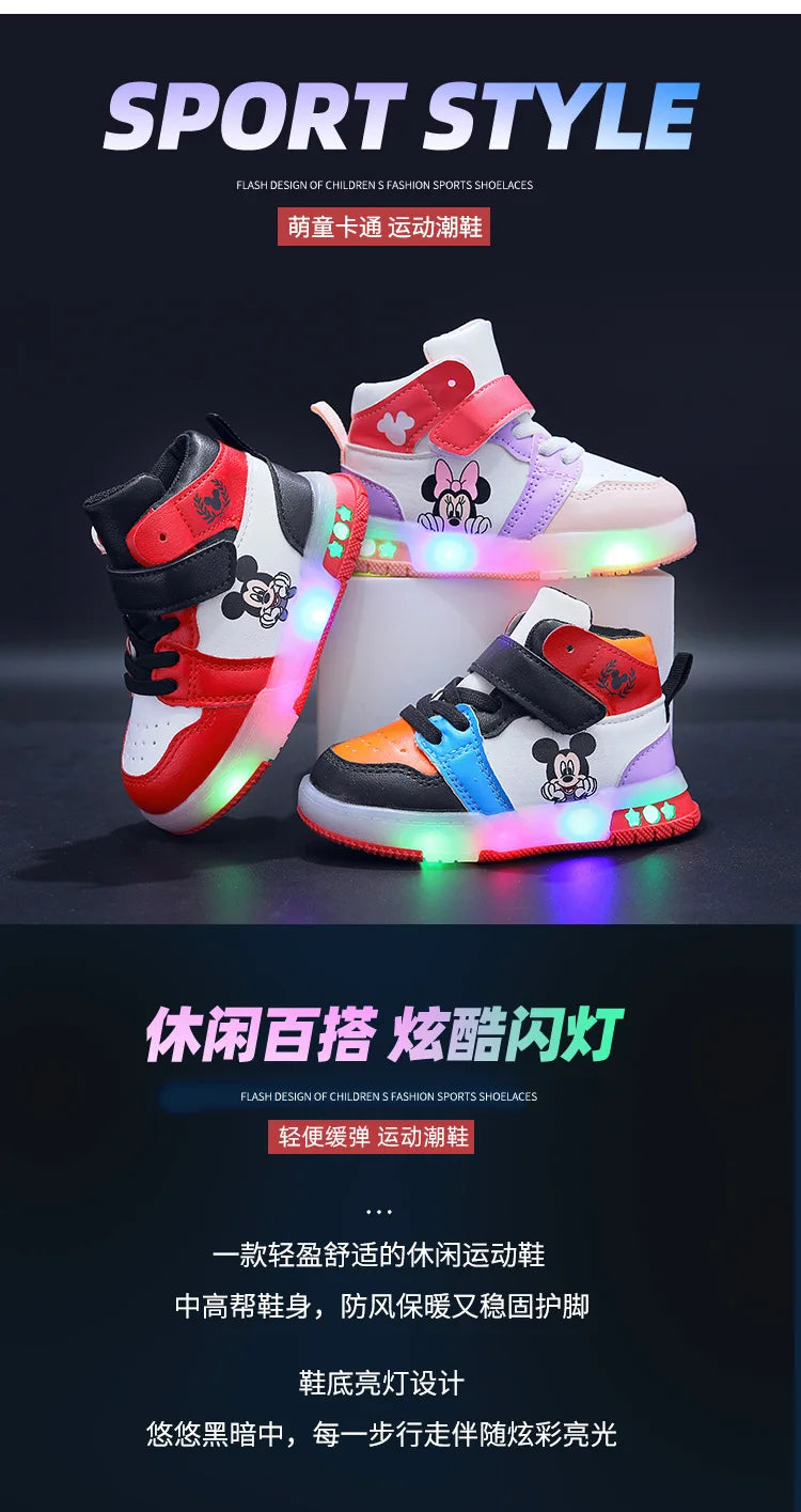 MickeyGlow Sneakers