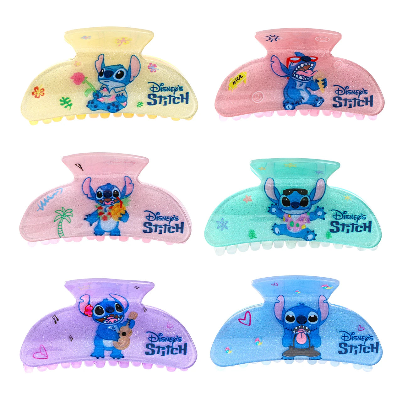 Stitch Snap Clips 🦈💙