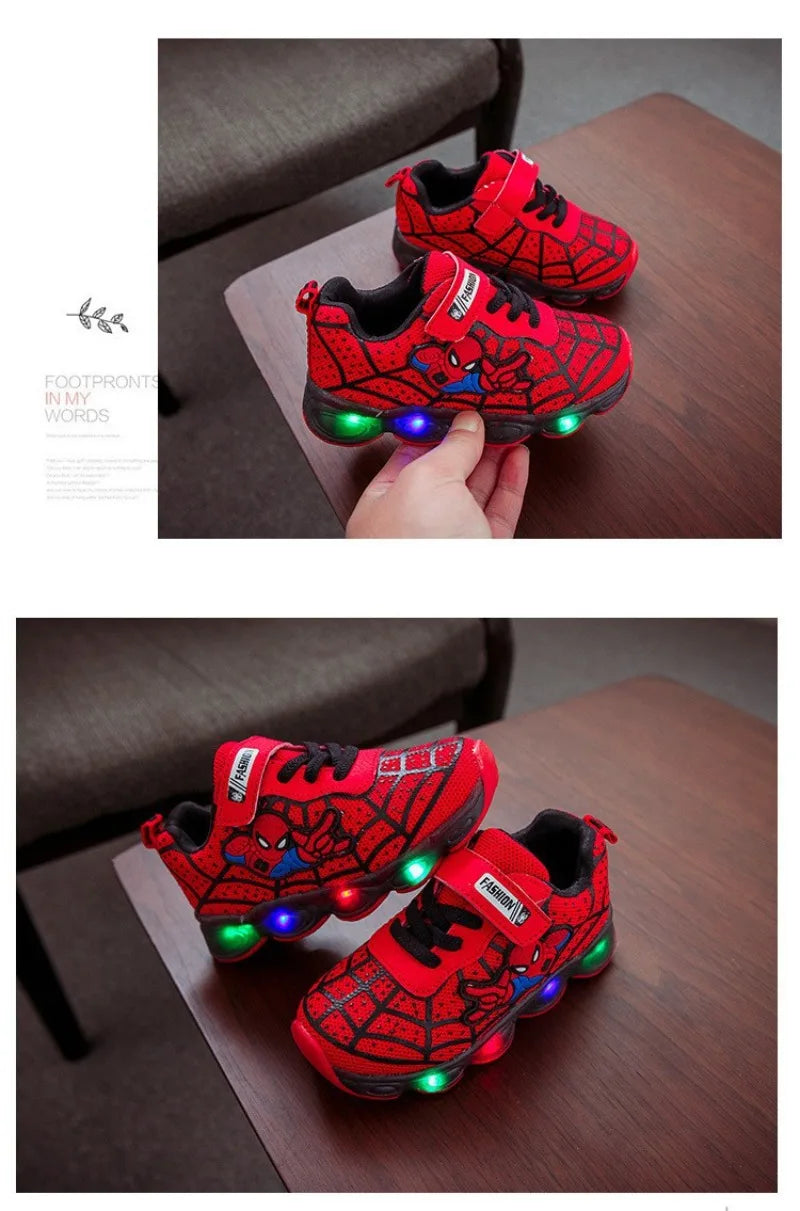 SpiderGlow Kids Shoes