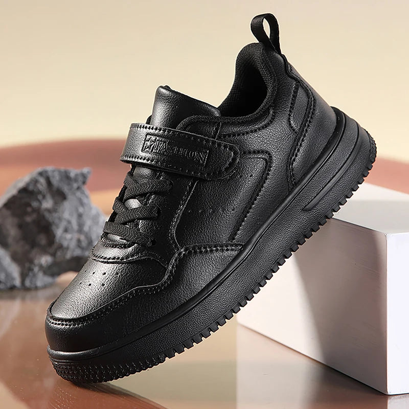 Black Kids Shoes Sports