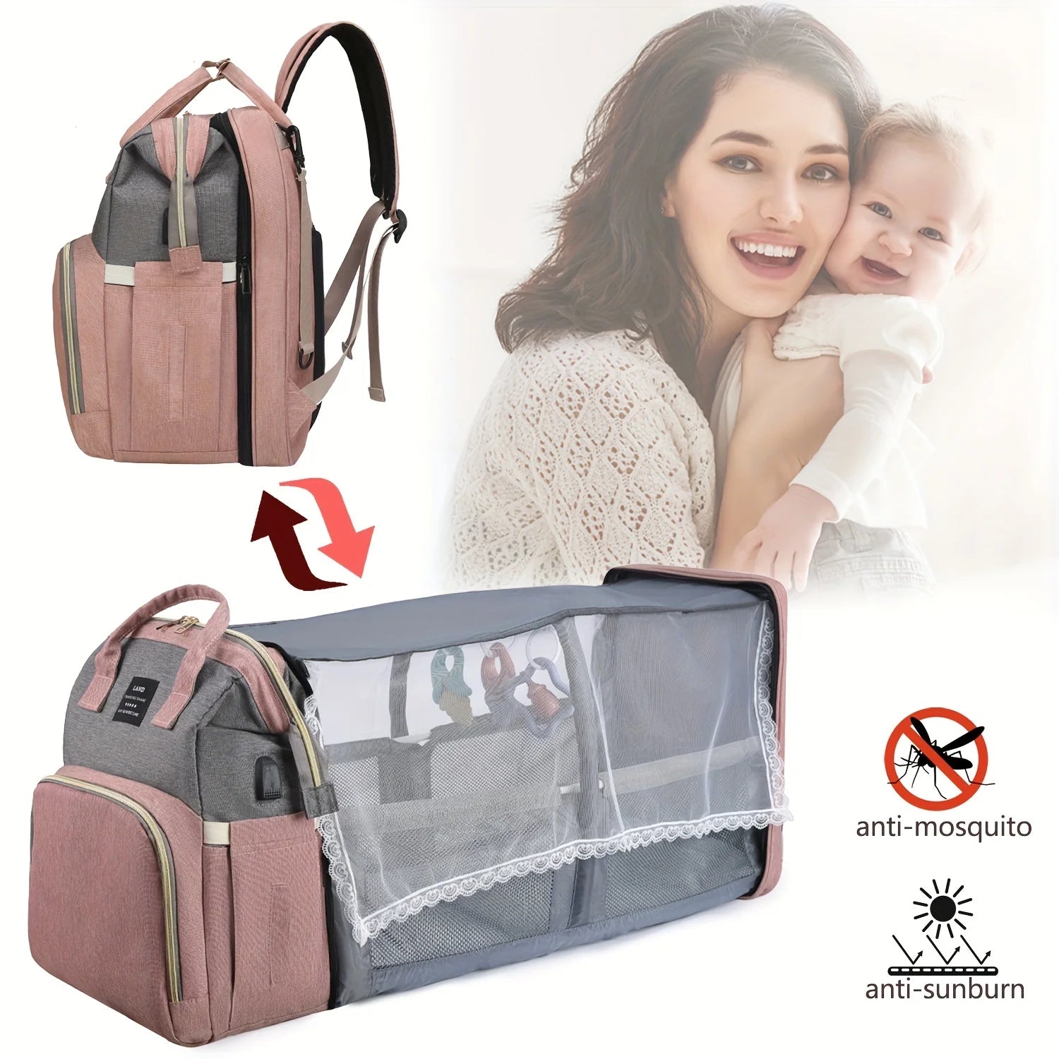 🌸DreamNest™ Mommy Bag