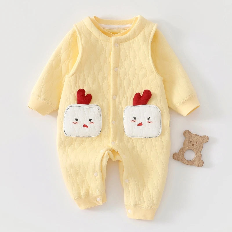 Unisex Baby Cotton Winter Set 🐻✨