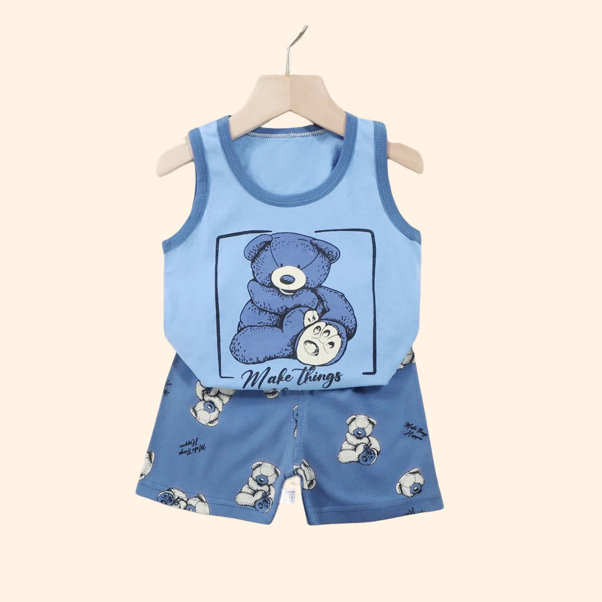 2PCS Children Sleeveless Sets