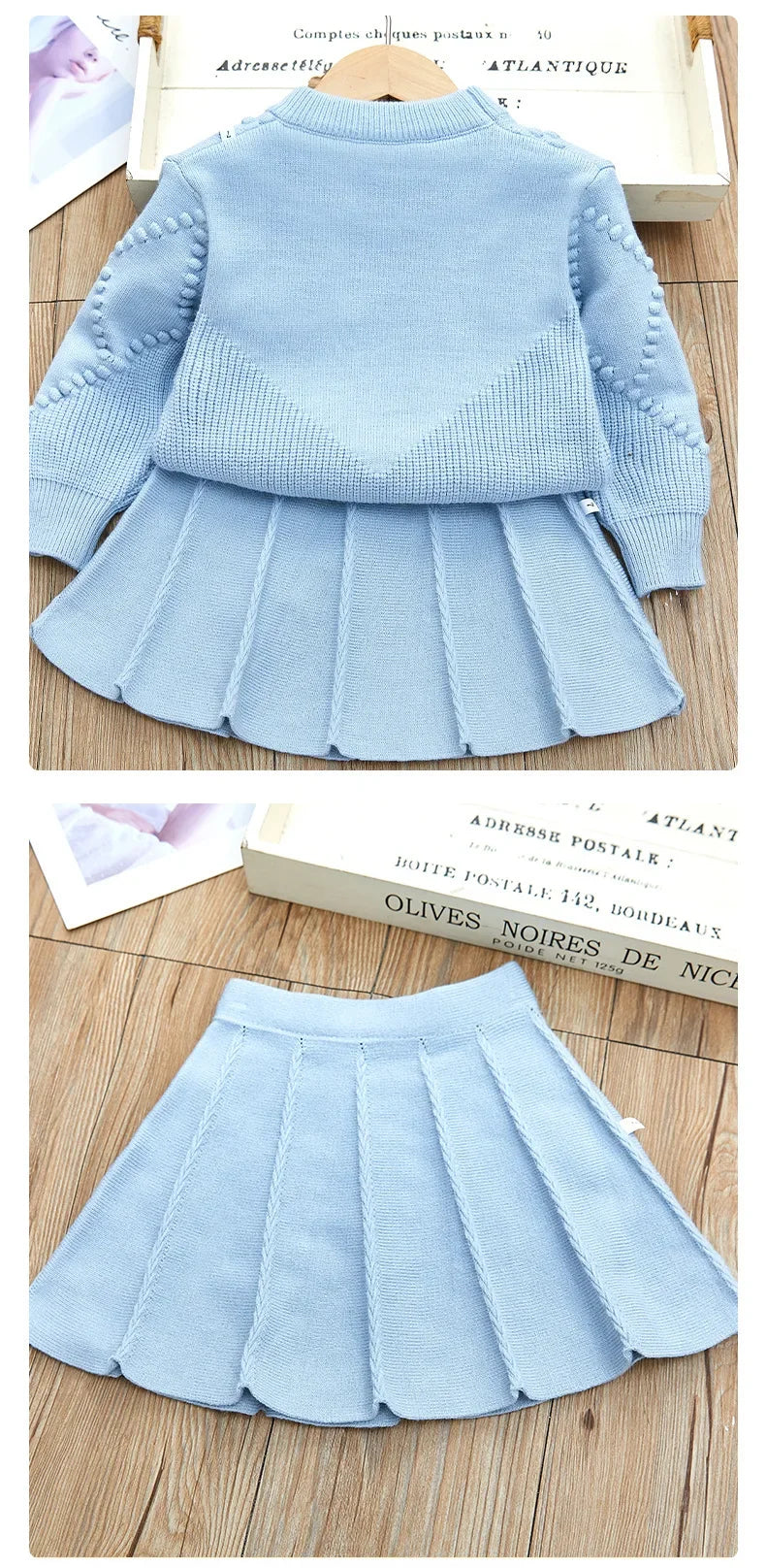 Pleat & Bow Duo 🎀🧣