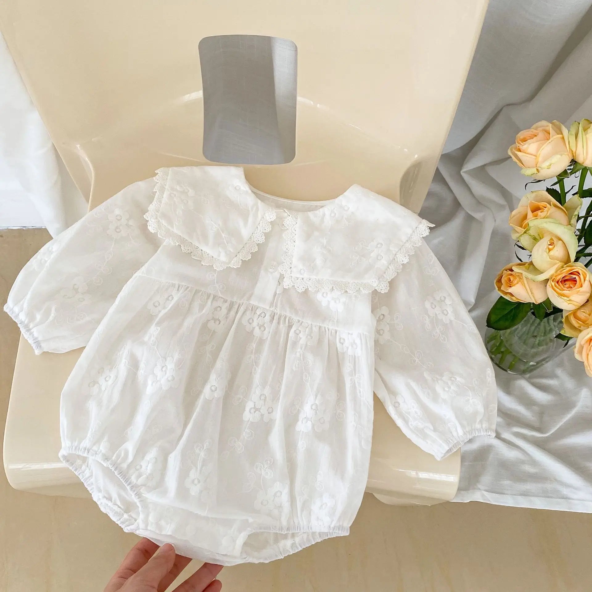 🌼EmbroBaby Romper™