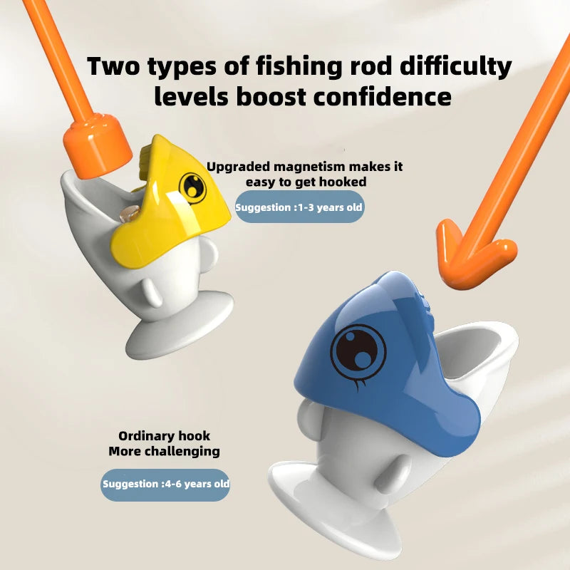 Baby magnetic fishing toys
