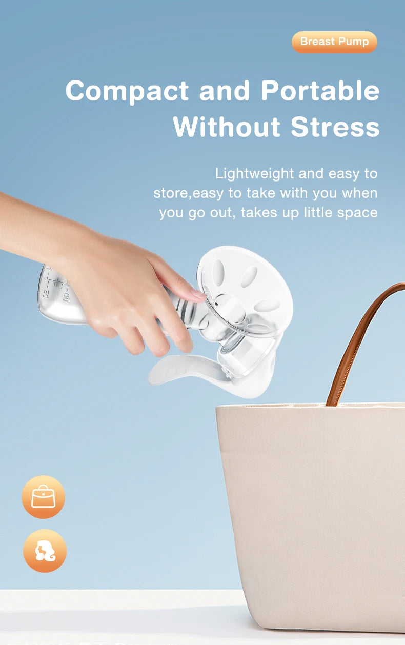 MAMIJOY  Breast Pump Baby Nipple Manual