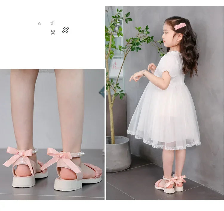 👡 Pearl Princess Sandals