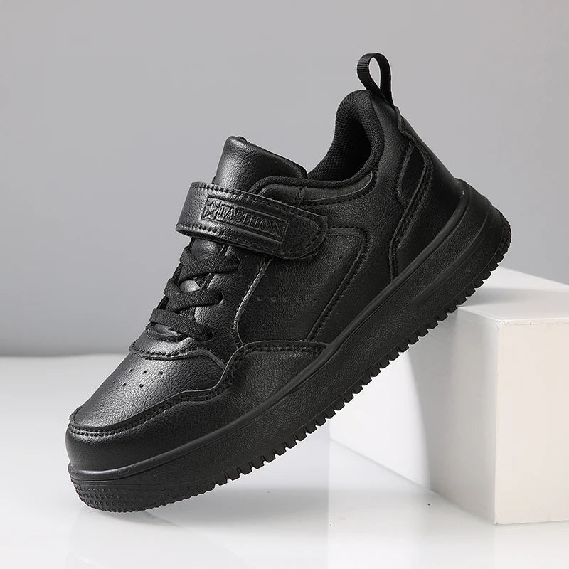 Black Kids Shoes Sports