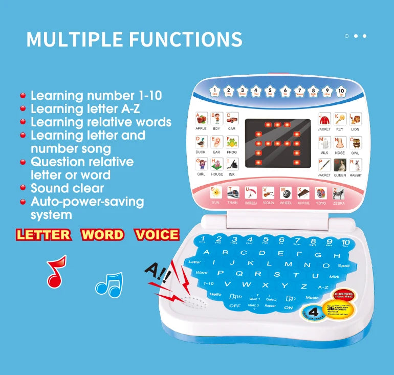 : 💻SmartKid™ Learning Laptop