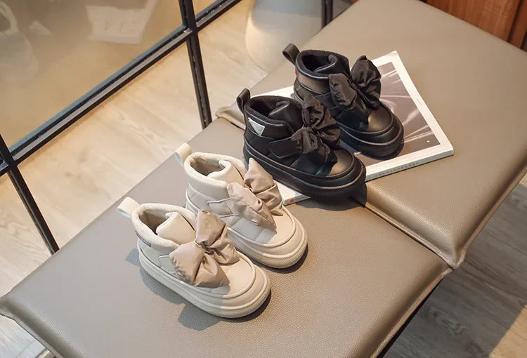 Fashion Big Bow Princess Boots