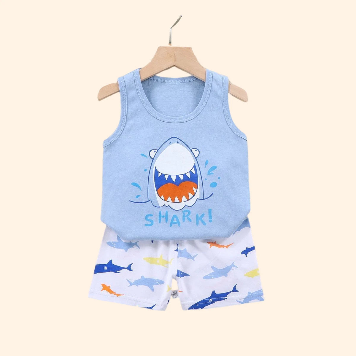 2PCS Children Sleeveless Sets