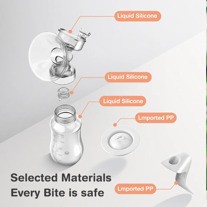 MAMIJOY  Breast Pump Baby Nipple Manual