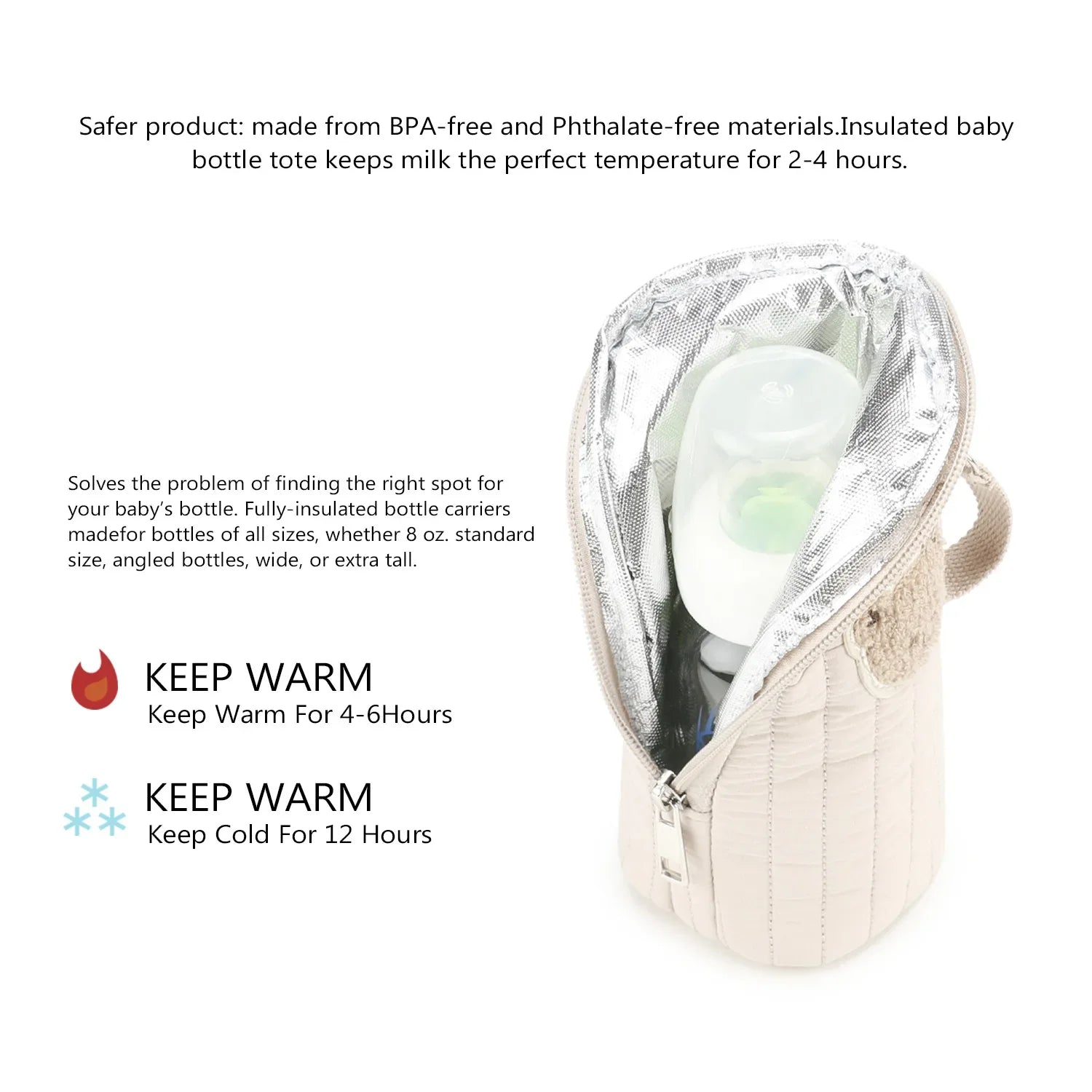 Baby Bottle Warmer Bag