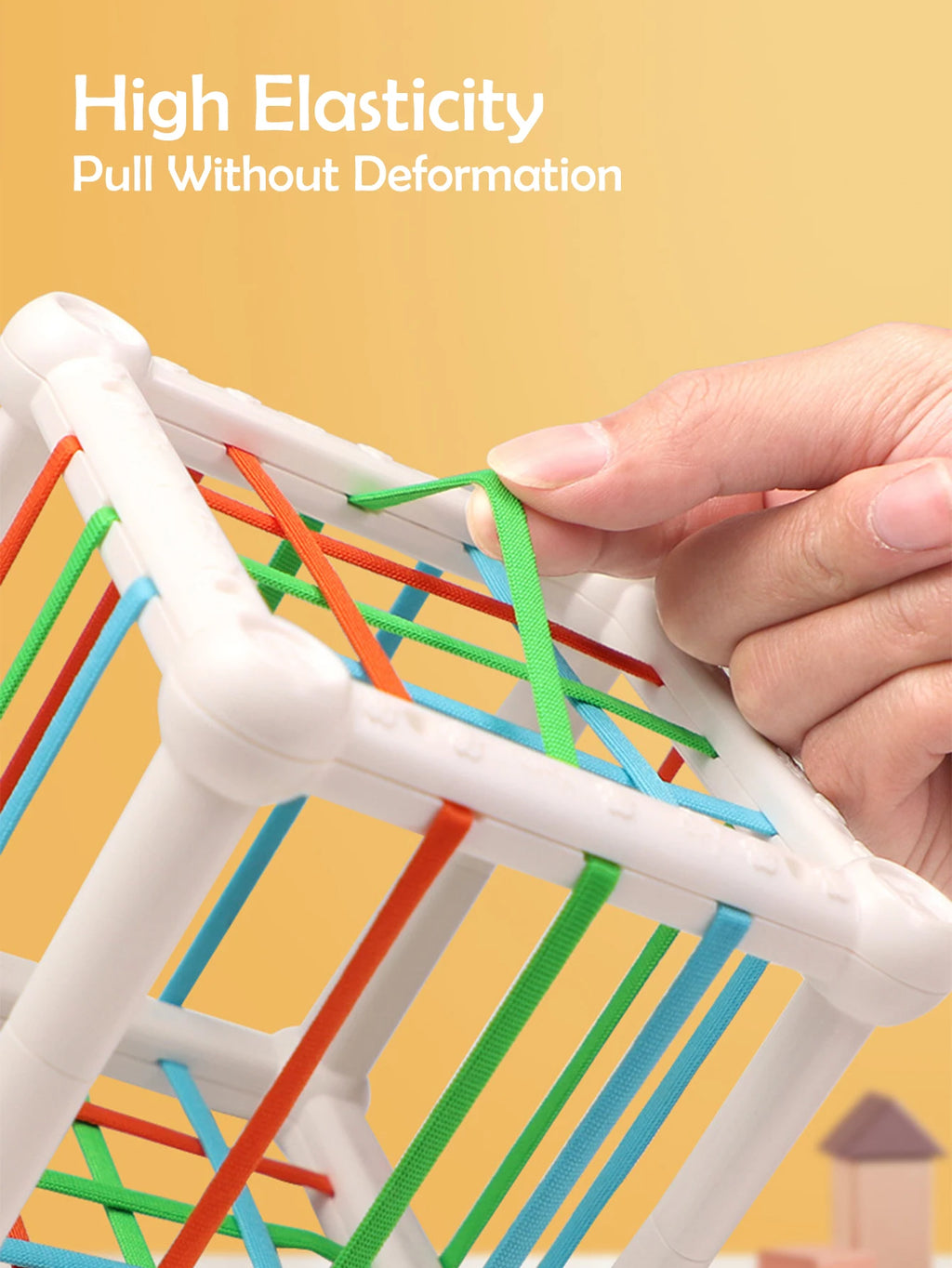 Kids Educational Cube Shape Matching Stacking Learning Toys