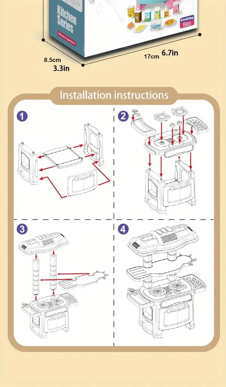 🧁MiniKitchen™ Play House