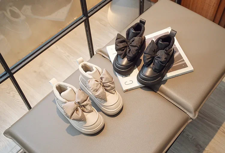 Fashion Big Bow Princess Boots