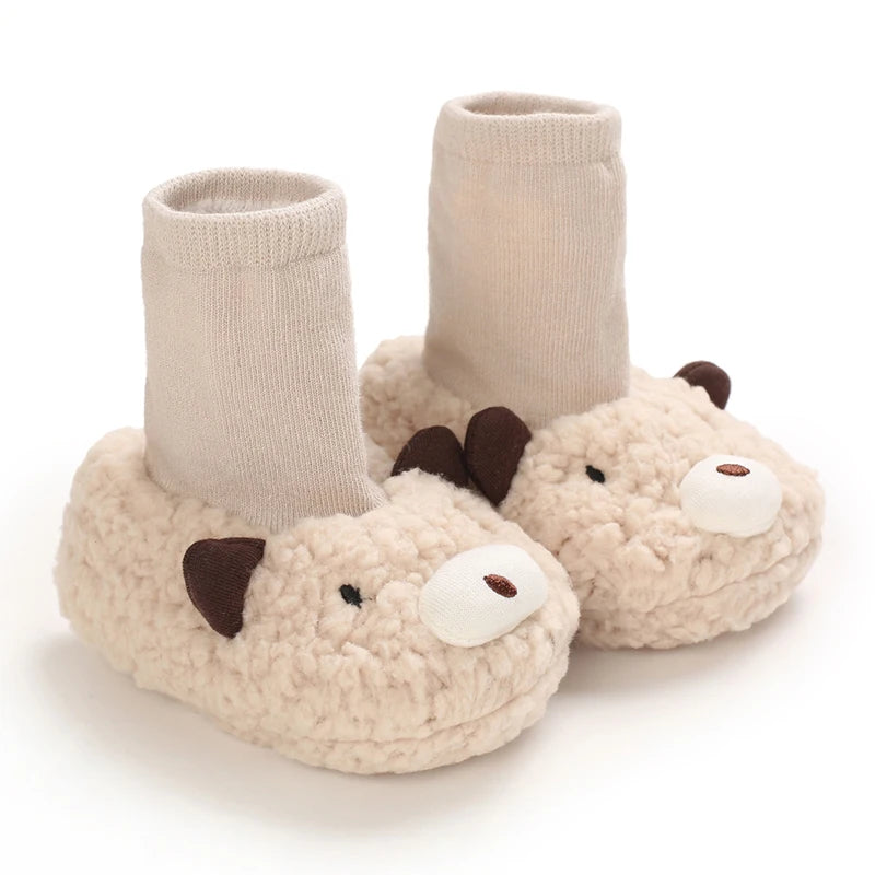 Winter New Cute Cartoon Baby Booties