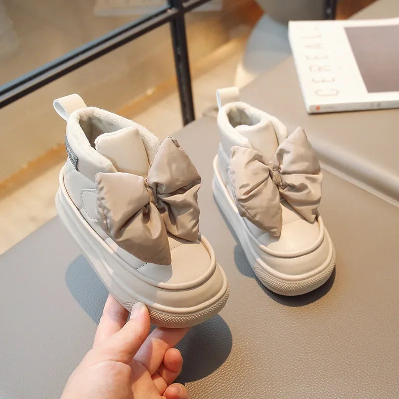 Fashion Big Bow Princess Boots