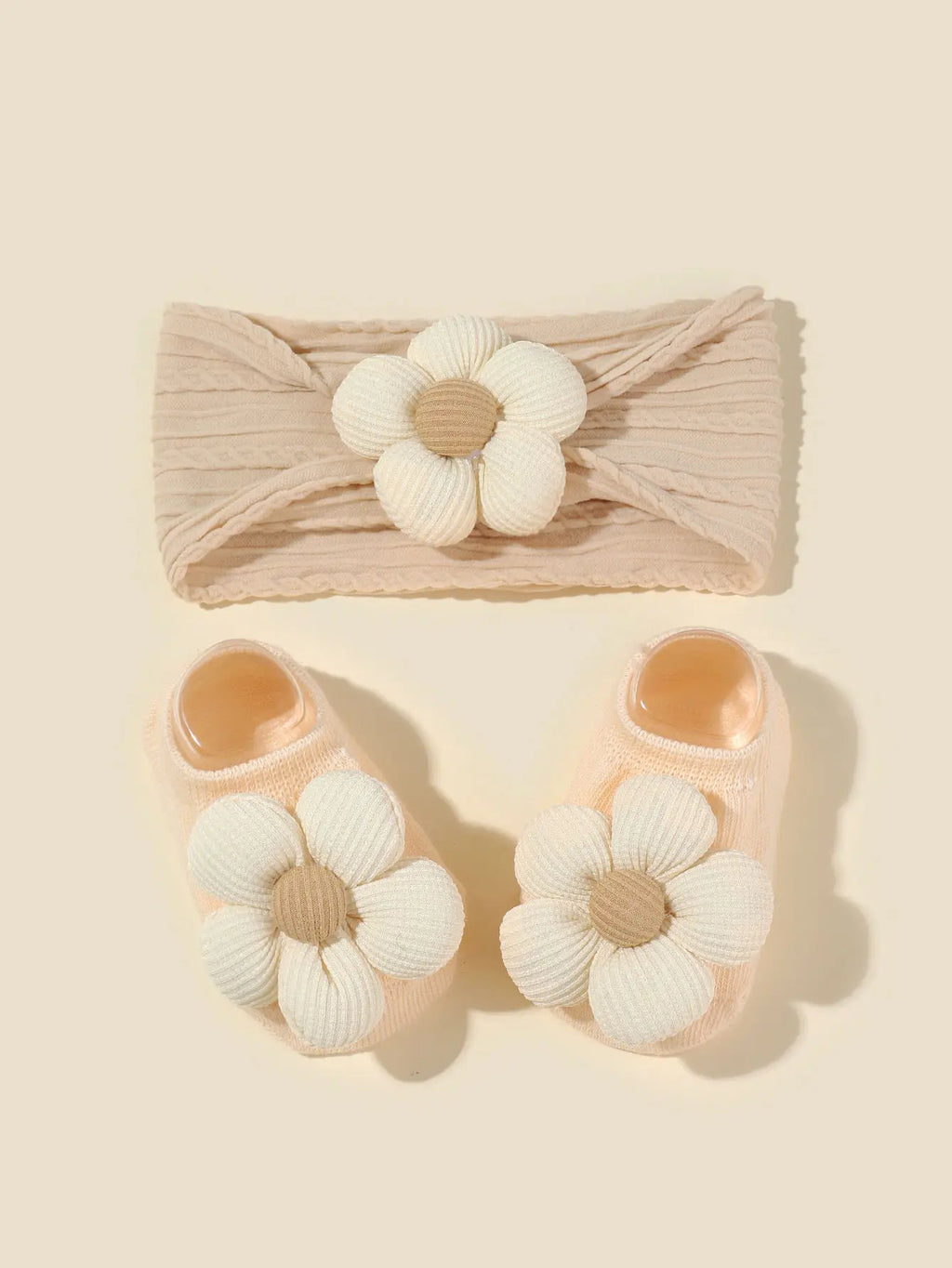 Baby Girls Headband Socks Set