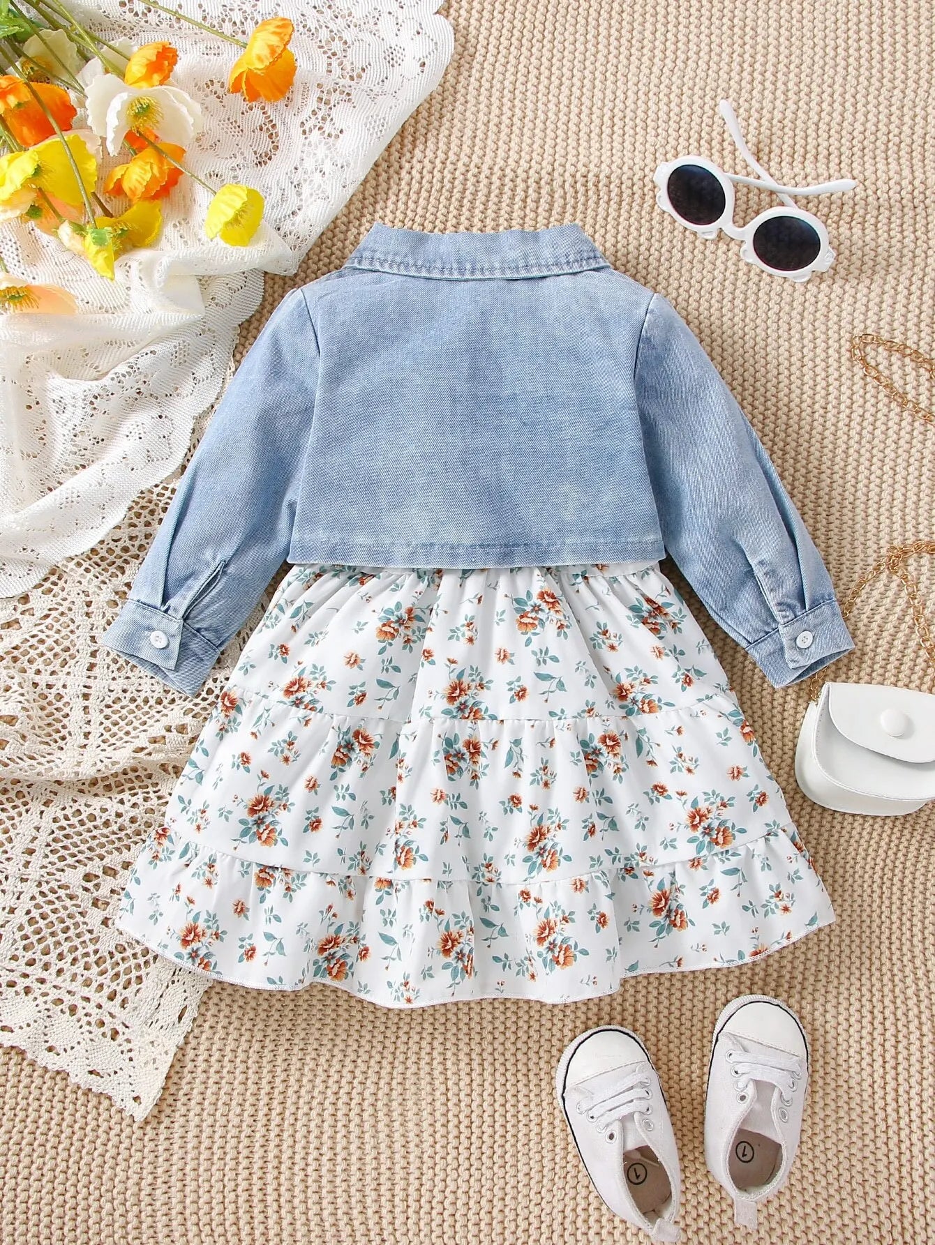 Denim Daydream trio Set