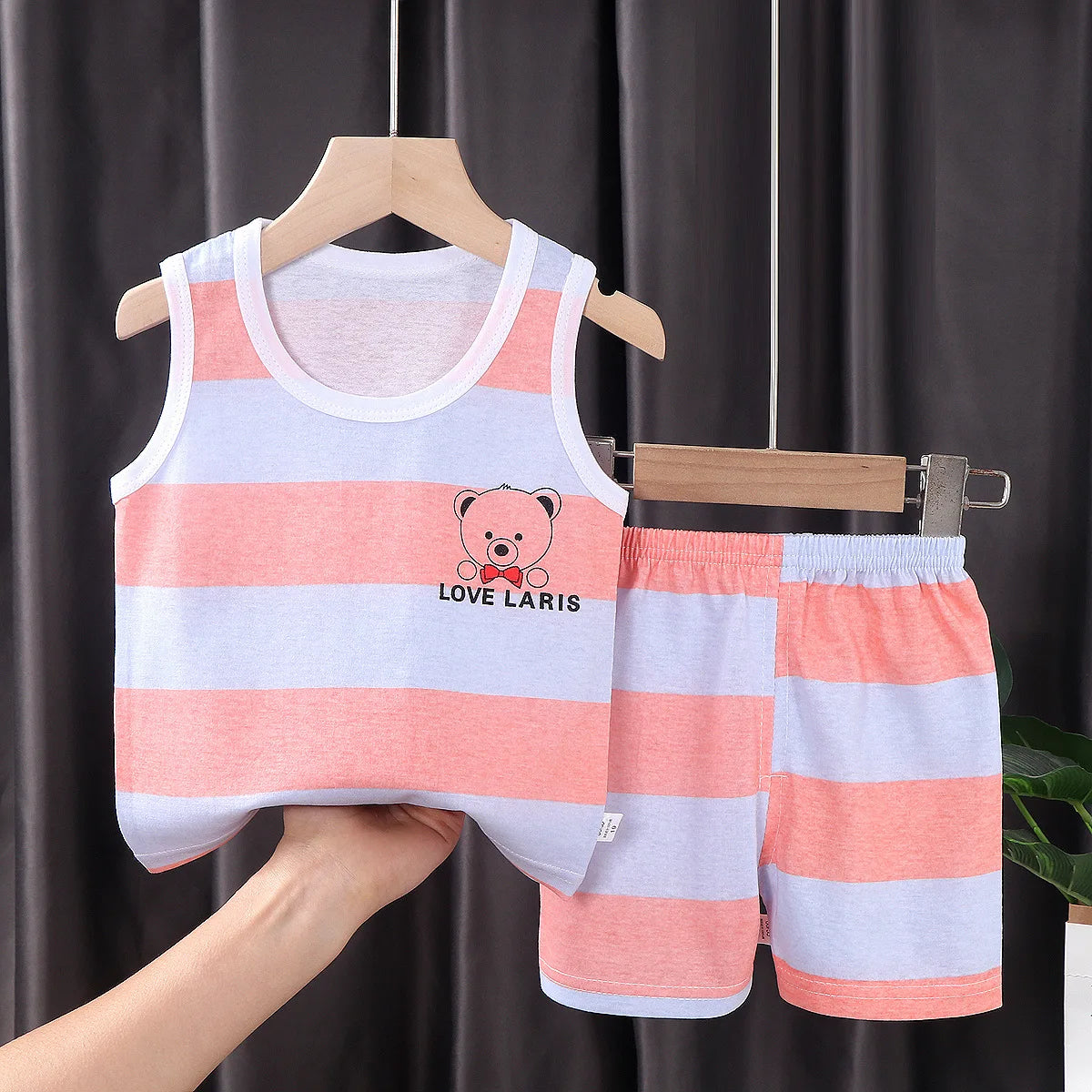 2PCS Children Sleeveless Sets