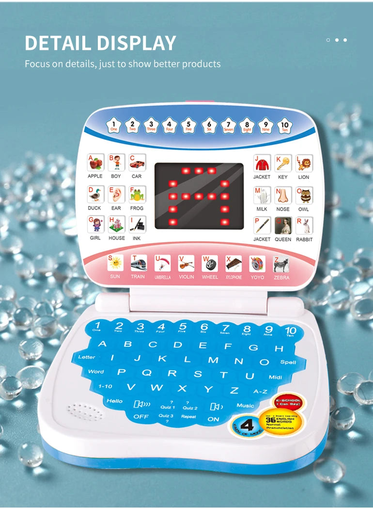 : 💻SmartKid™ Learning Laptop