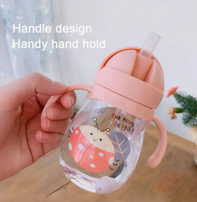Baby Water Cup Straw Cute