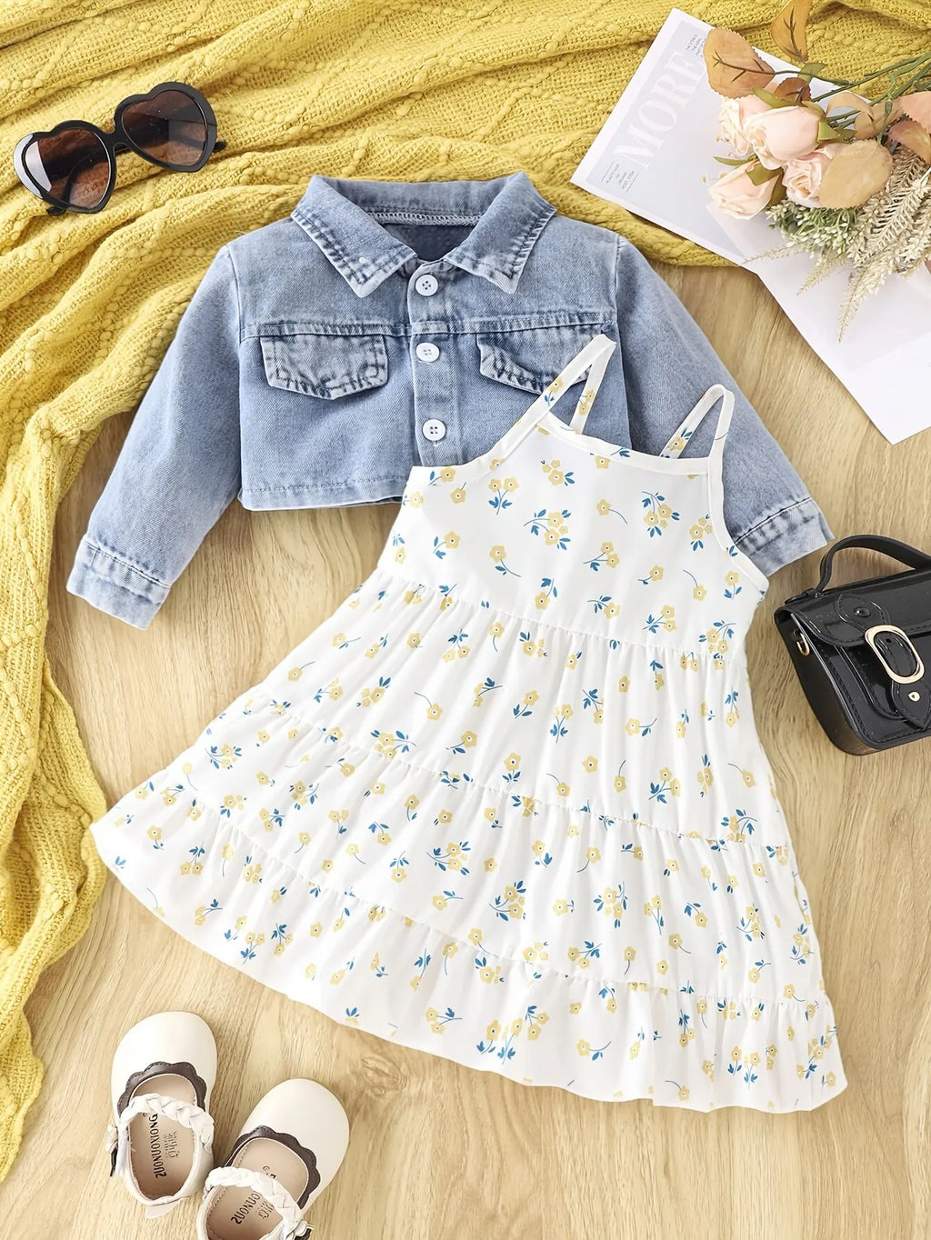 Denim Daydream trio Set