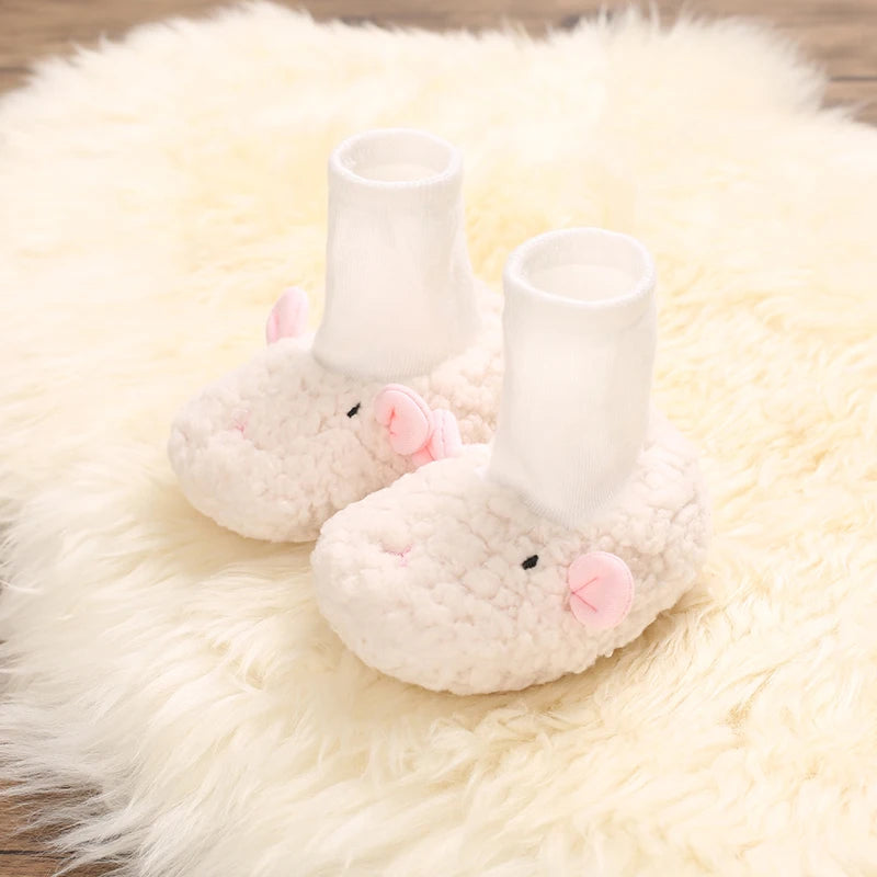 Winter New Cute Cartoon Baby Booties