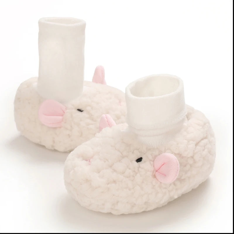 Winter New Cute Cartoon Baby Booties