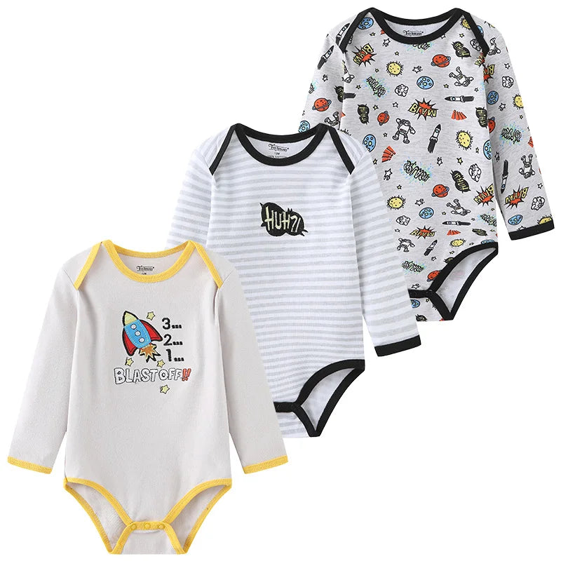 💫BabyCharm 3-Pack Bodysuits™