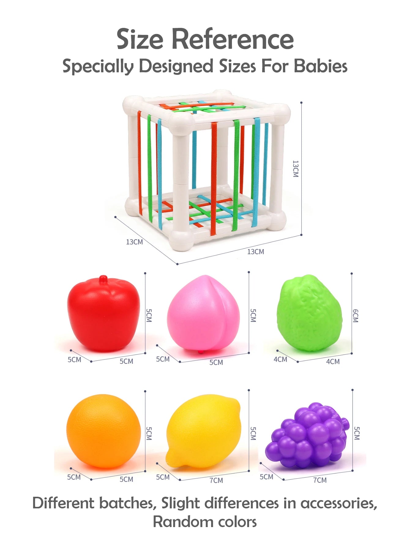 Kids Educational Cube Shape Matching Stacking Learning Toys