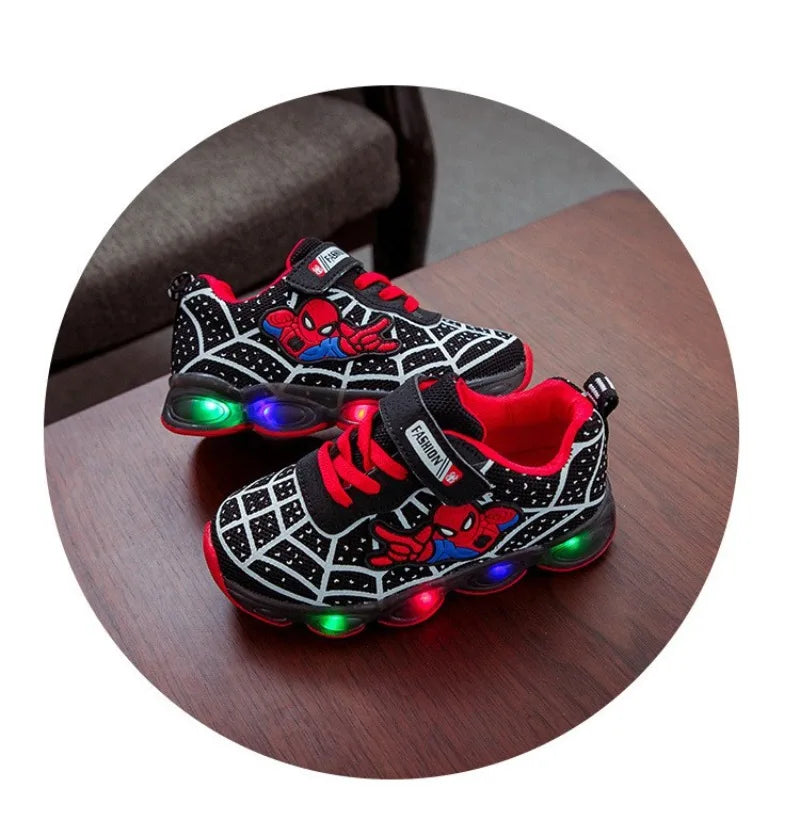 SpiderGlow Kids Shoes