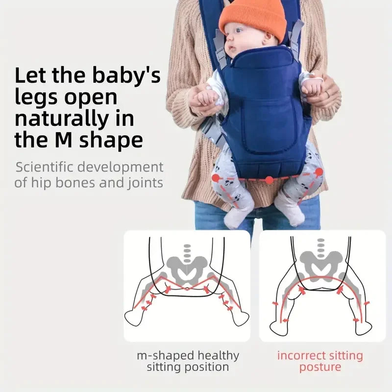 🌸MumEase™ 4-in-1 Baby Carrier