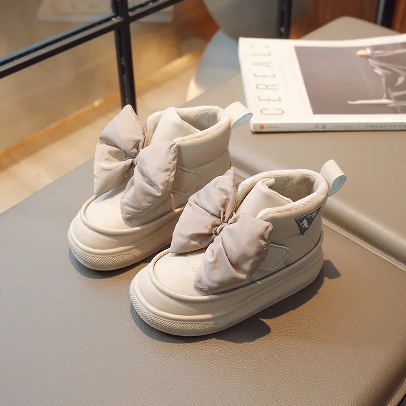 Fashion Big Bow Princess Boots