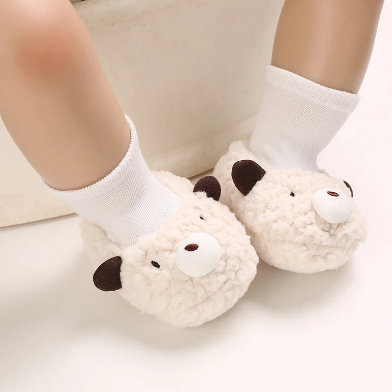 Winter New Cute Cartoon Baby Booties