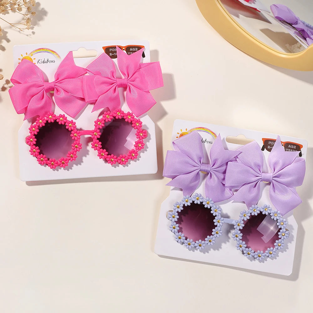 3Pcs/set Cheer Bow Hairclips