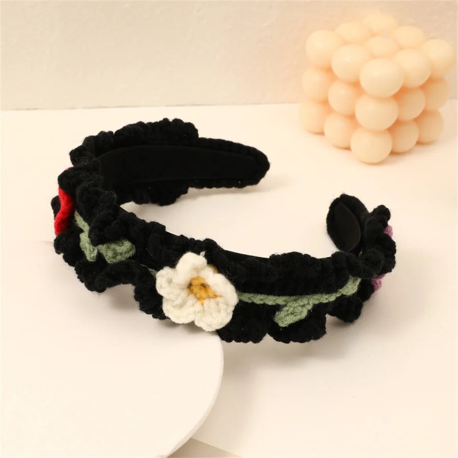 Woolie Bloom Headband 🌸🧣