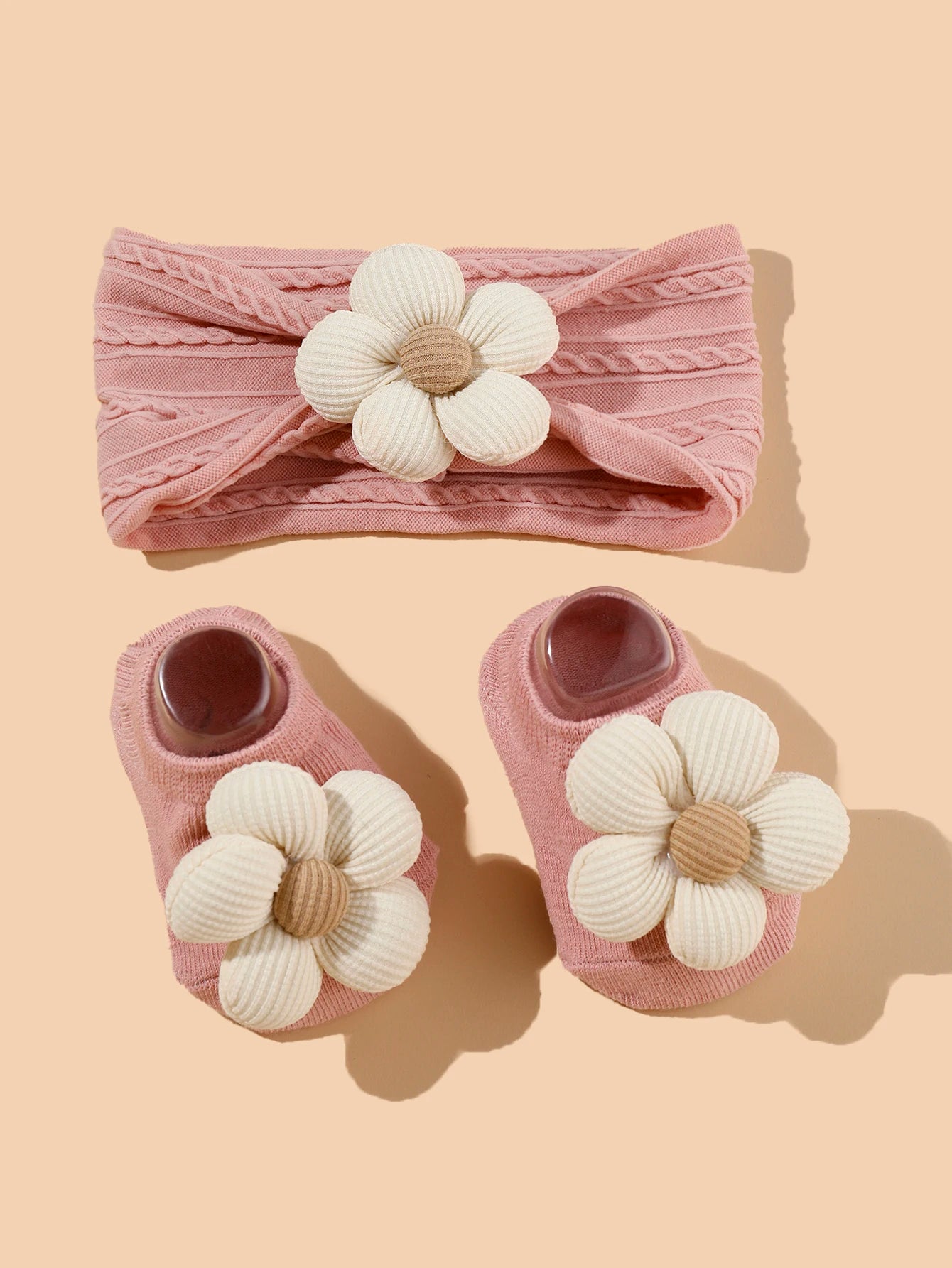 Baby Girls Headband Socks Set