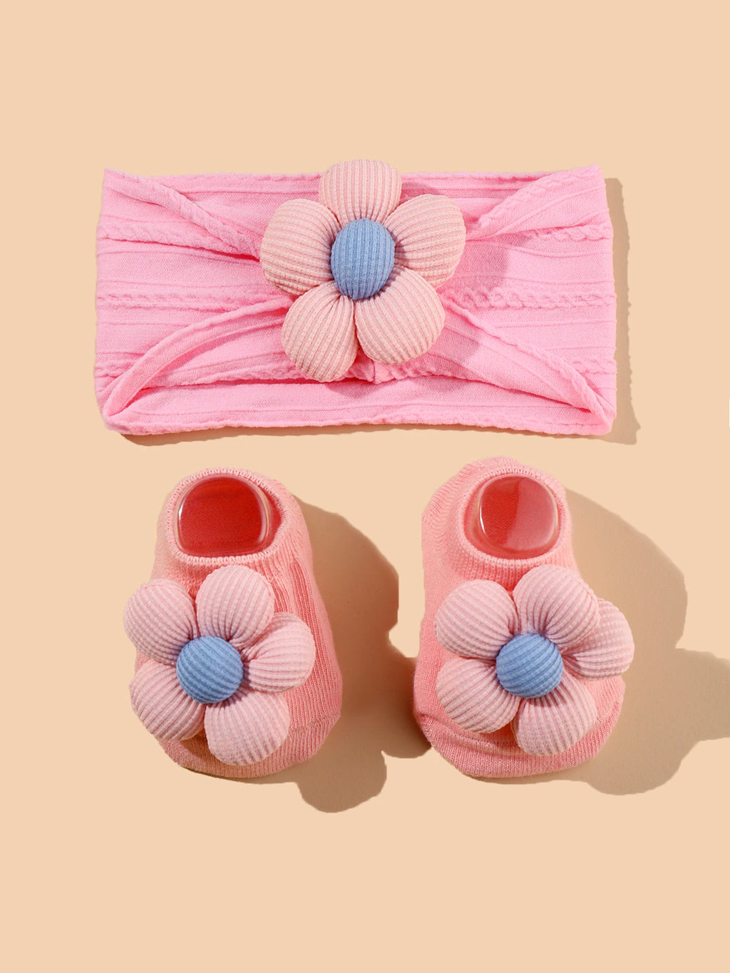 Baby Girls Headband Socks Set