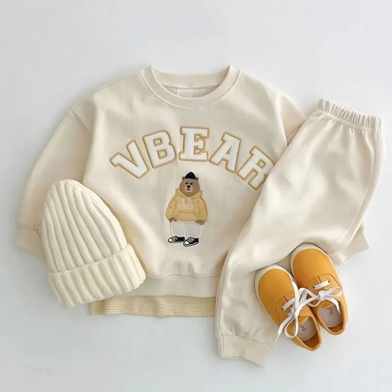 CozyLetter™ Kids Cotton Tracksuit