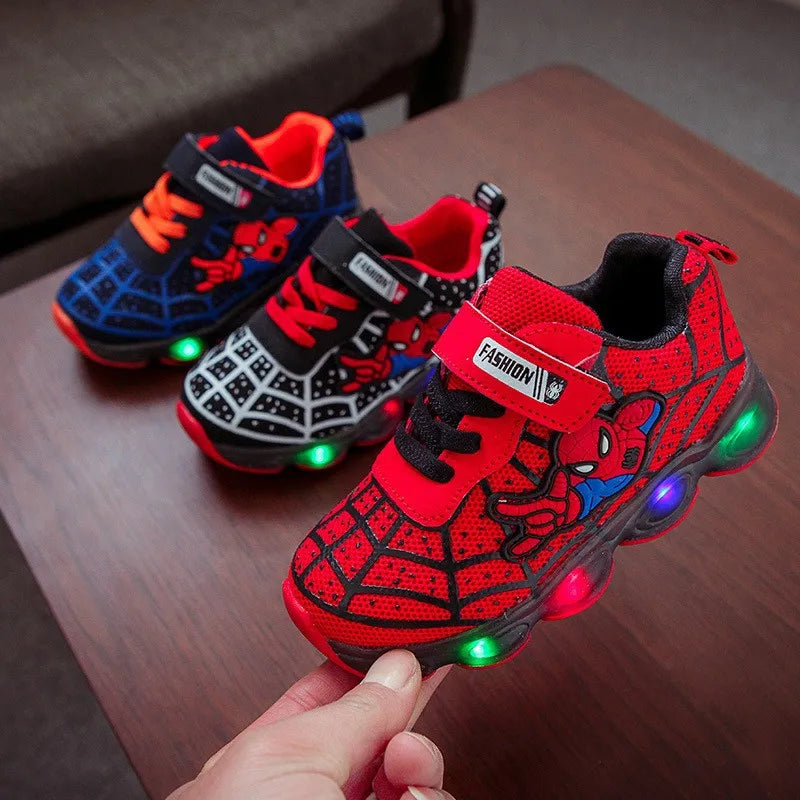SpiderGlow Kids Shoes