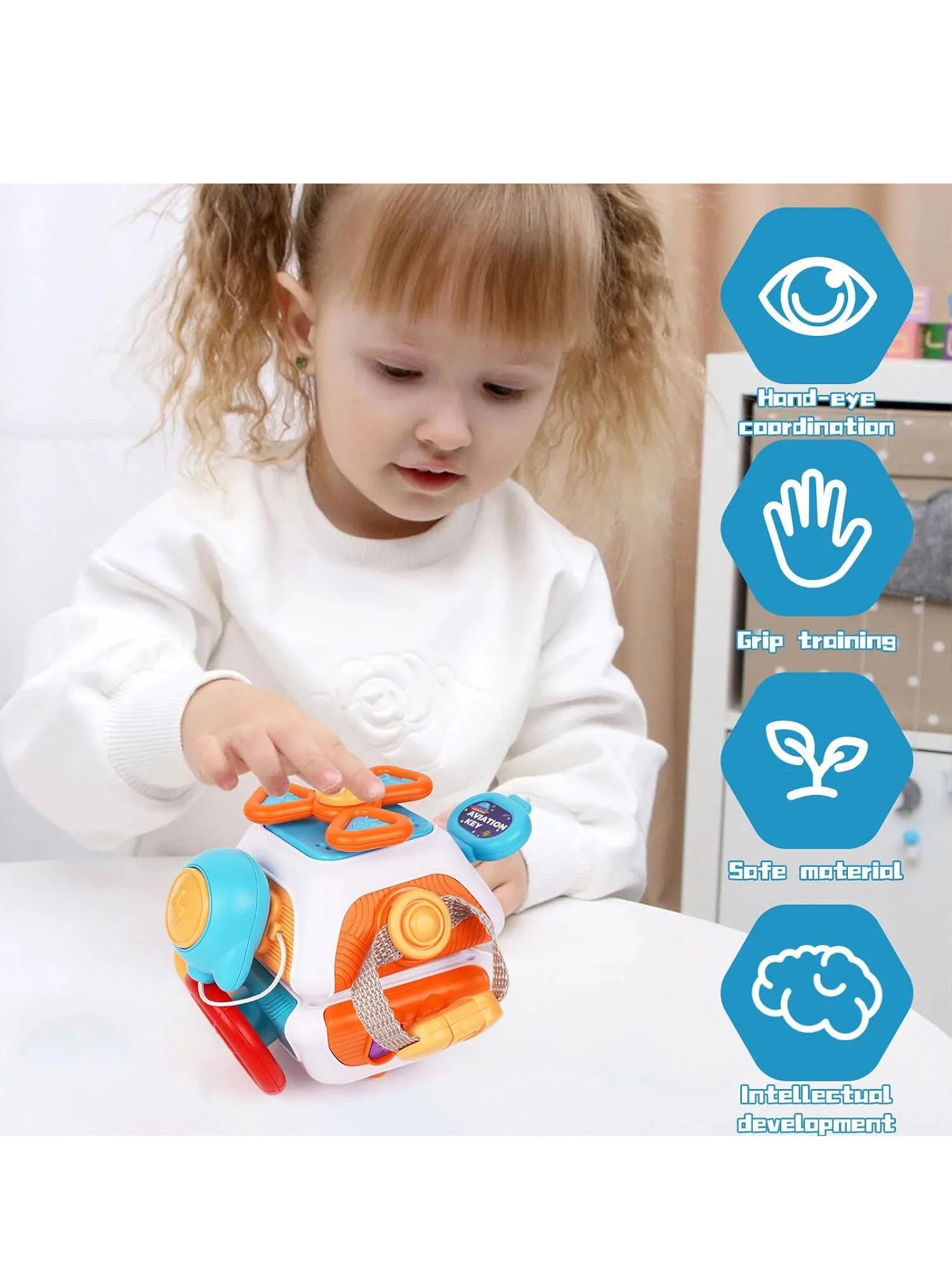 Baby Busy Board Cube