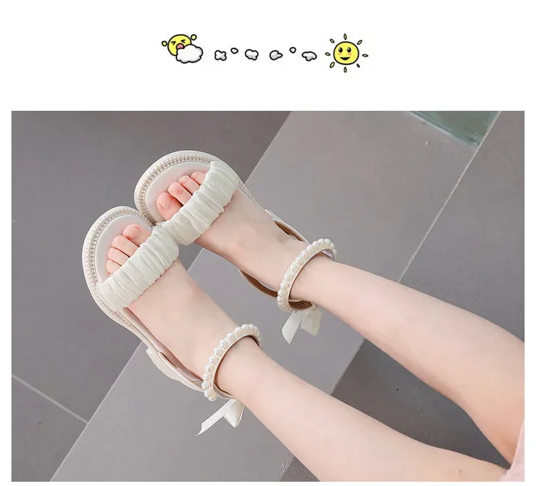 👡 Pearl Princess Sandals