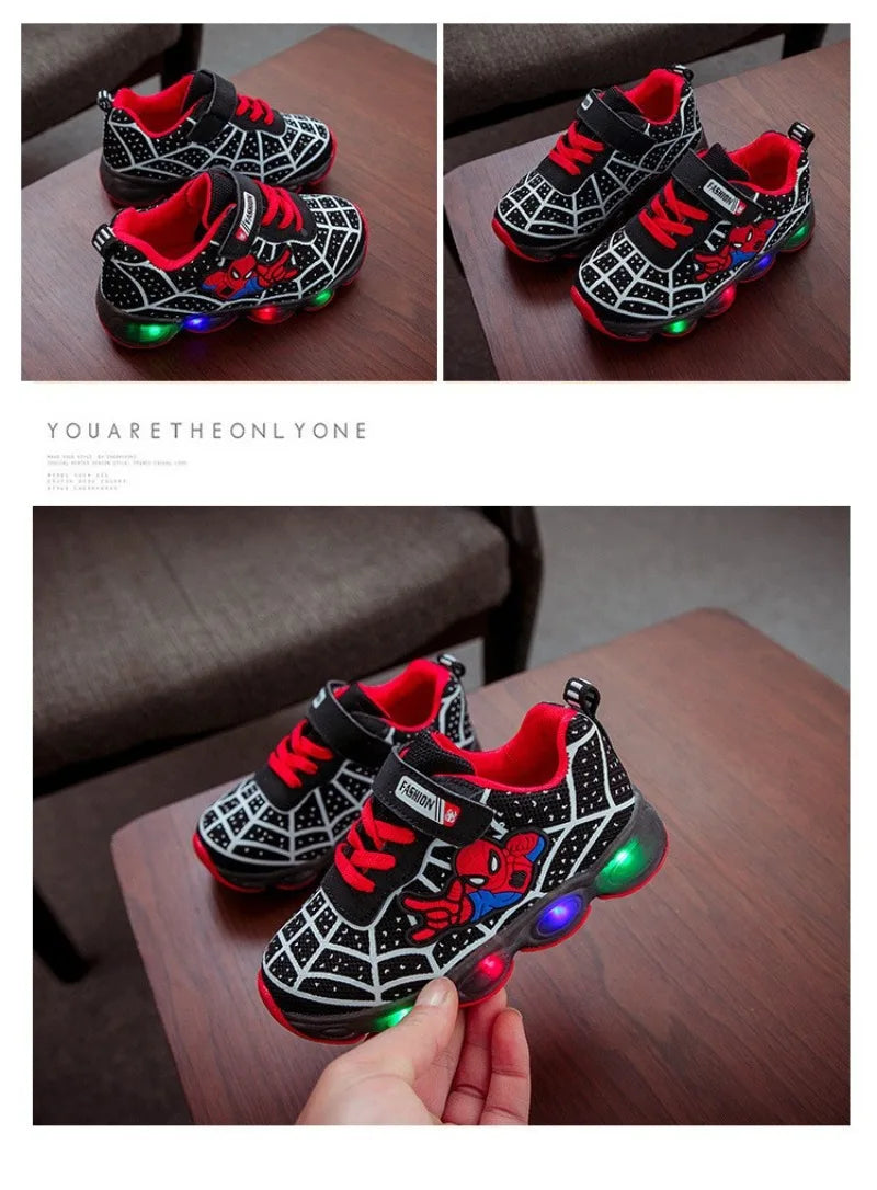 SpiderGlow Kids Shoes